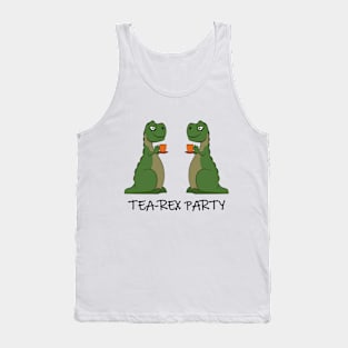 Tea-Rex Party Tank Top